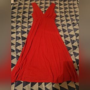 Women's Red tank top dress
